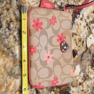 Small Coach Wristlet